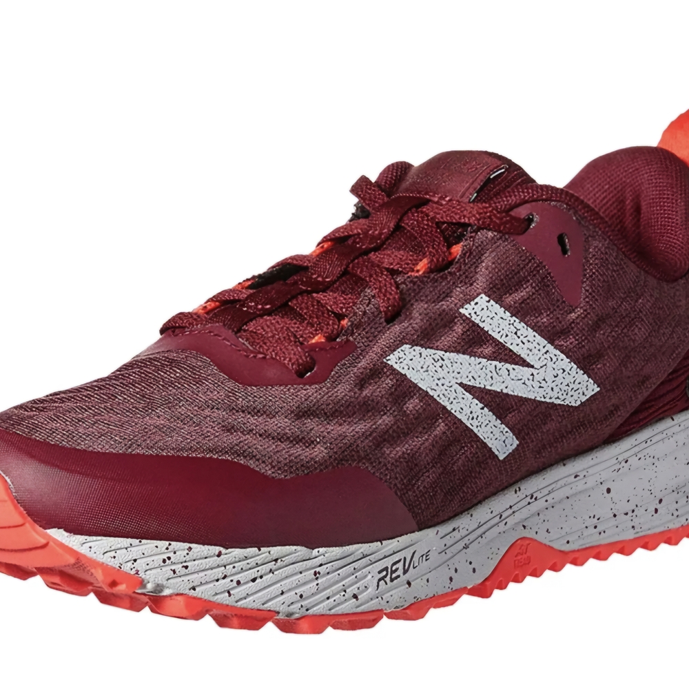 New Balance Red and White Athletic Shoes